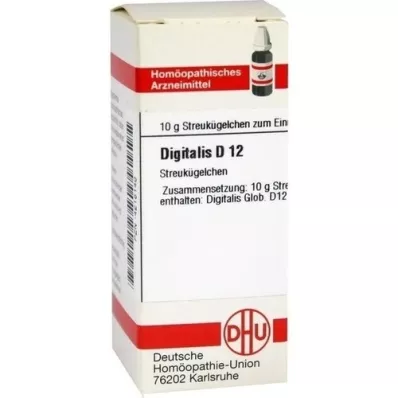 DIGITALIS D 12 guľôčok, 10 g