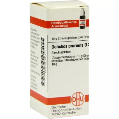 DOLICHOS PRURIENS D 3 guľôčky, 10 g DOLICHOS PRURIENS D 3 guľôčky, 10 g