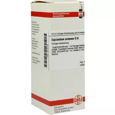 EQUISETUM ARVENSE D 6 riedenie, 50 ml