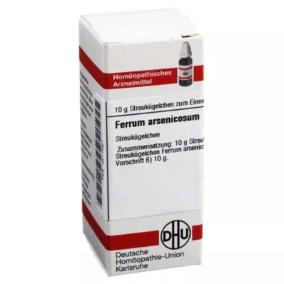 FERRUM ARSENICOSUM D 12 guľôčok, 10 g