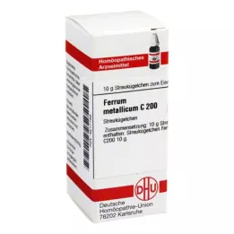 FERRUM METALLICUM C 200 guľôčok, 10 g