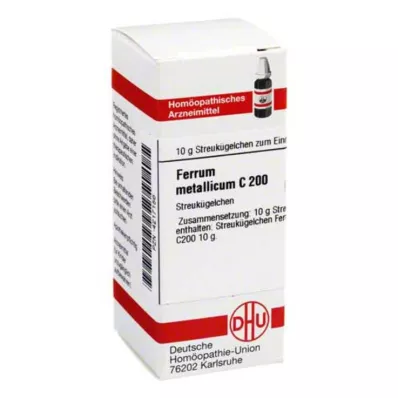 DHU Guľôčky Ferrum metallicum C 200, 10 g DHU Guľôčky Ferrum metallicum C 200, 10 g