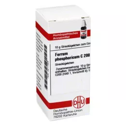 FERRUM PHOSPHORICUM C 200 guľôčok, 10 g