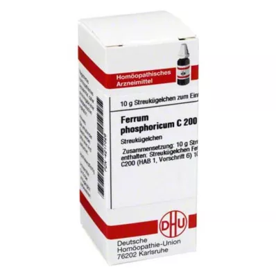 FERRUM PHOSPHORICUM C 200 guľôčok, 10 g