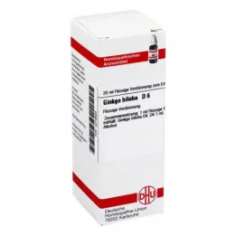 GINKGO BILOBA D 6 riedenie, 20 ml