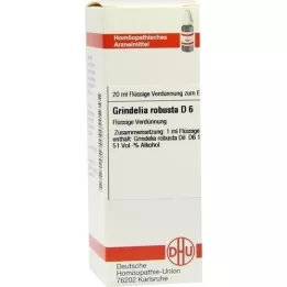 GRINDELIA ROBUSTA D 6 riedenie, 20 ml