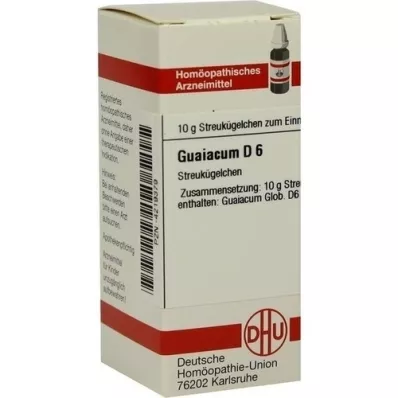 GUAIACUM D 6 guľôčok, 10 g