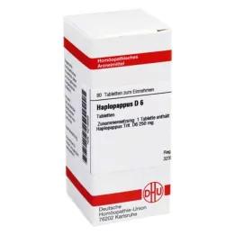 HAPLOPAPPUS D 6 tabliet, 80 kapsúl