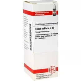 HEPAR SULFURIS C 30 riedenie, 20 ml