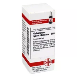 HISTAMINUM hydrochloricum D 6 globúl, 10 g