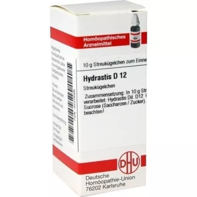 HYDRASTIS D 12 guľôčok, 10 g