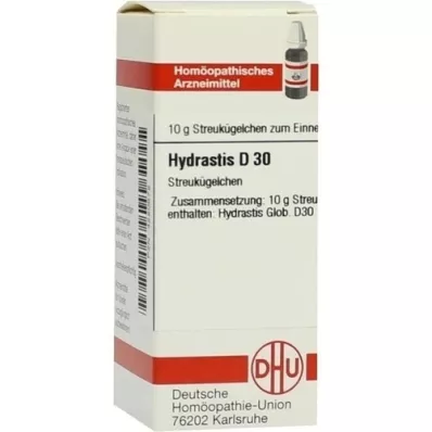HYDRASTIS D 30 guľôčok, 10 g