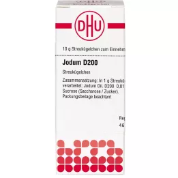 JODUM D 200 globúl, 10 g