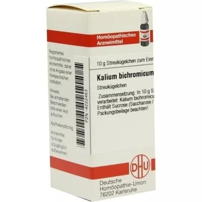 KALIUM BICHROMICUM C 6 guľôčok, 10 g