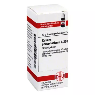 KALIUM PHOSPHORICUM C 200 guľôčok, 10 g
