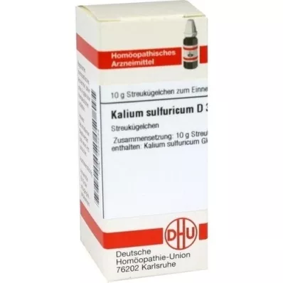 KALIUM SULFURICUM D 30 guľôčok, 10 g