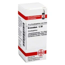 KREOSOTUM C 30 guľôčok, 10 g
