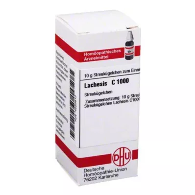 LACHESIS C 1000 guľôčok, 10 g