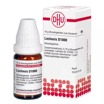 Lachesis D1000 globule (10 g) Lachesis D1000 globule (10 g)