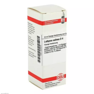 LATHYRUS SATIVUS D 4 riedenie, 20 ml