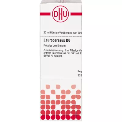LAUROCERASUS D 6 riedenie, 20 ml
