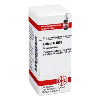 DHU Ledum C 1000 guľôčky, 10 g