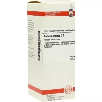 LOBELIA INFLATA D 6 riedenie, 50 ml