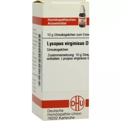 LYCOPUS VIRGINICUS D 4 guľôčky, 10 g