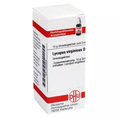 DHU Lycopus virg.D 4 guľôčky, 10 g DHU Lycopus virg.D 4 guľôčky, 10 g