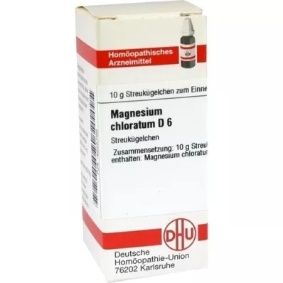 MAGNESIUM CHLORATUM D 6 guľôčok, 10 g