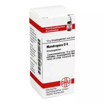 MANDRAGORA D 6 guľôčok, 10 g