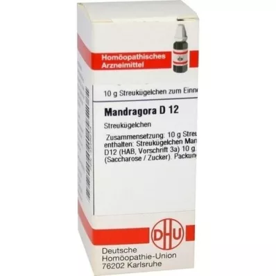 MANDRAGORA D 12 guľôčok, 10 g