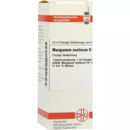 MANGANUM ACETICUM D 6 riedenie, 20 ml