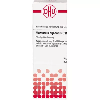 MERCURIUS BIJODATUS D 12 riedenie, 20 ml