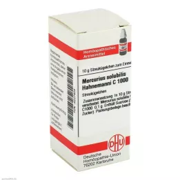 MERCURIUS SOLUBILIS Hahnemanni C 1000 globúl, 10 g