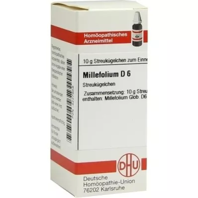 MILLEFOLIUM D 6 guľôčok, 10 g