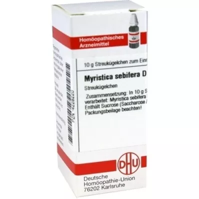 MYRISTICA SEBIFERA D 6 guľôčok, 10 g