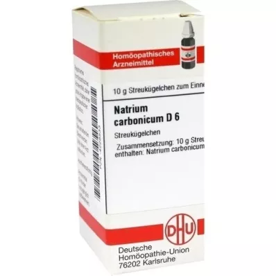 NATRIUM CARBONICUM D 6 guľôčok, 10 g