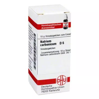 DHU Natrum carbonicum D 6 guľôčok, 10 g