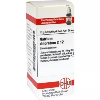 NATRIUM CHLORATUM C 12 guľôčok, 10 g