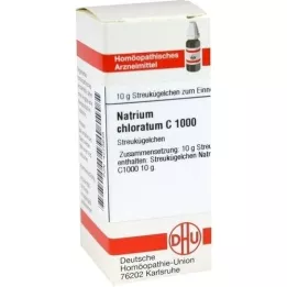 NATRIUM CHLORATUM C 1000 guľôčok, 10 g