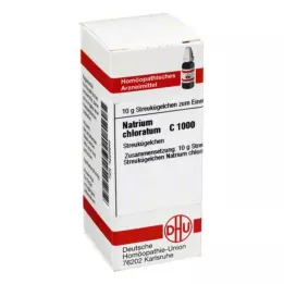 NATRIUM CHLORATUM C 1000 guľôčok, 10 g