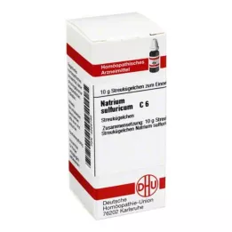 NATRIUM SULFURICUM C 6 guľôčok, 10 g