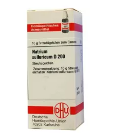 NATRIUM SULFURICUM D 200 globúl, 10 g