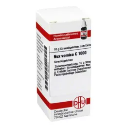 NUX VOMICA C 1000 guľôčok, 10 g