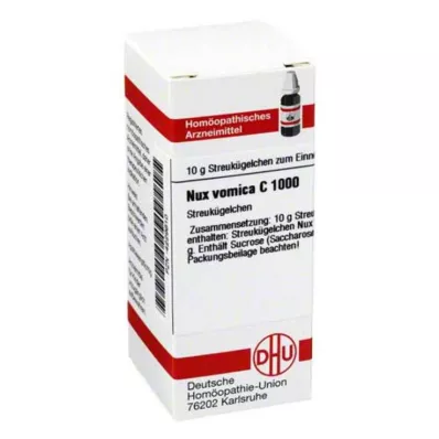 NUX VOMICA C 1000 guľôčok, 10 g