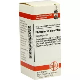 PHOSPHORUS AMORPHUS D 12 guľôčok, 10 g