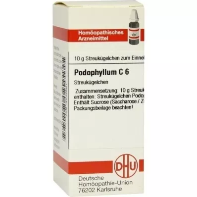 PODOPHYLLUM C 6 guľôčok, 10 g