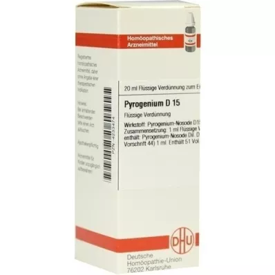 PYROGENIUM D 15 riedenie, 20 ml