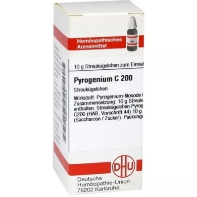 PYROGENIUM C 200 guľôčok, 10 g